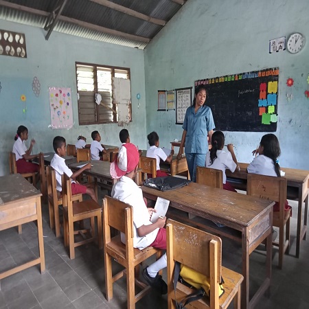 Galery literasi budaya di SDK NARA