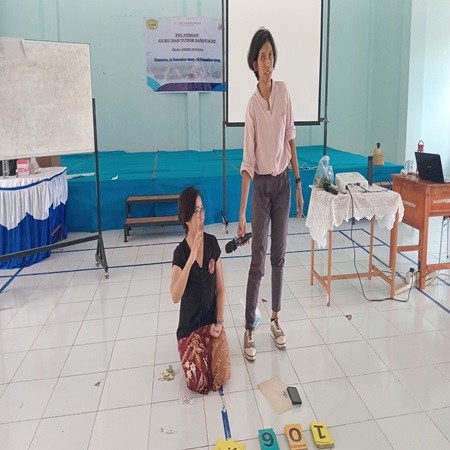 GALERY PELATIHAN LITERASI GURU SANPUKAT BERSAMA SMIPA DISADA