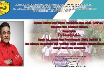 TERIMA KASIH YANG TULUS KEPADA BPK. ANDREAS HUGO PARERA