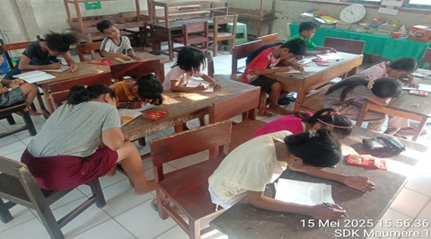 DI ANTARA PETA, PANTUN, DAN POHON HARAPAN: KISAH ANAK-ANAK SDK MAUMERE 1 MEMBANGUN MASA DEPAN DARI HAL-HAL KECIL