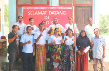 MENEMBUS LAUTAN, MENJAWAB KERINDUAN: KETUA SANPUKAT RESMIKAN KEPEMIMPINAN BARU SDK GUSUNG KARANG