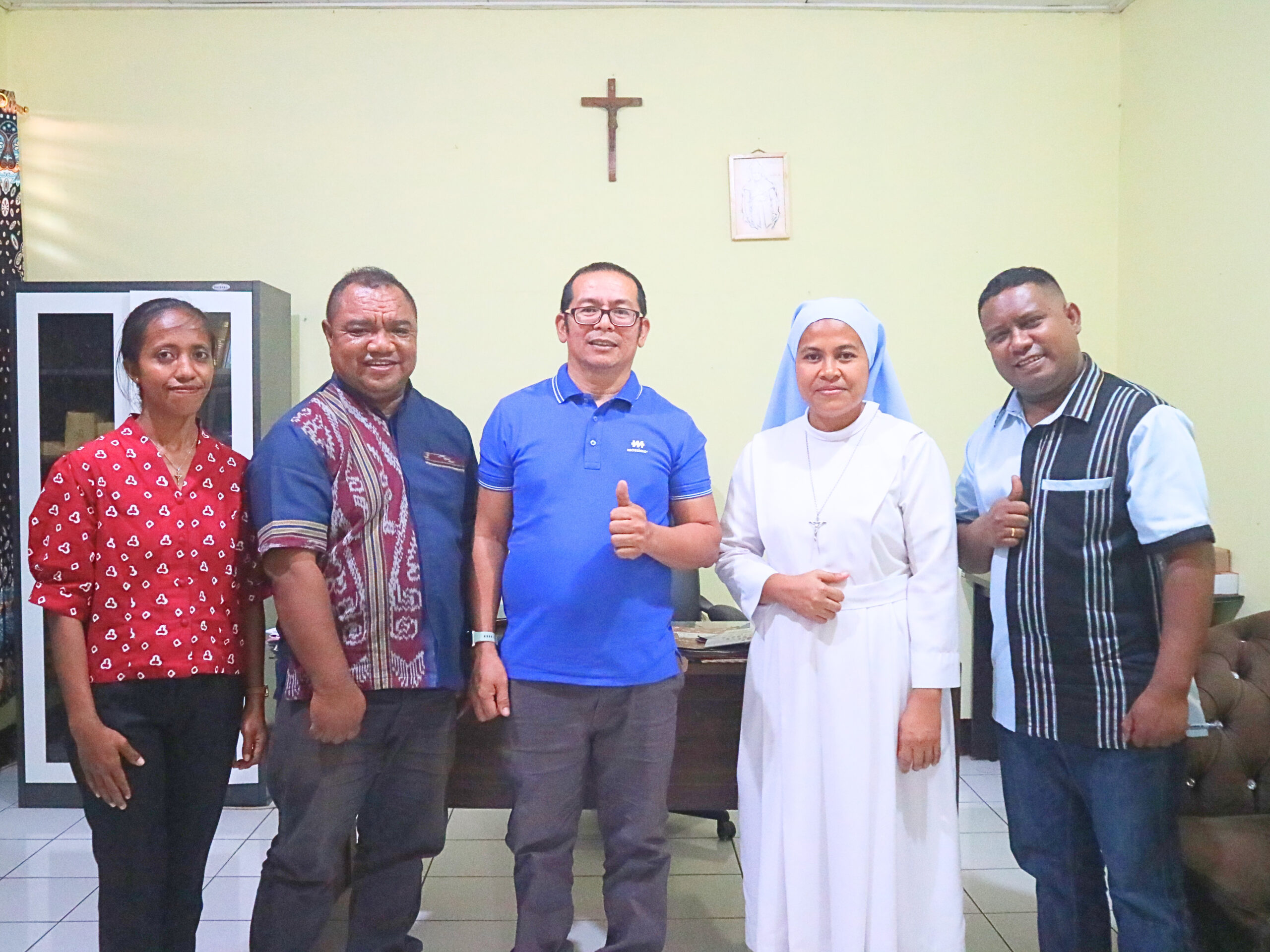 FR. ARMANDO BACALSO, CSCh TEMUI KETUA SANPUKAT, ADA APA?