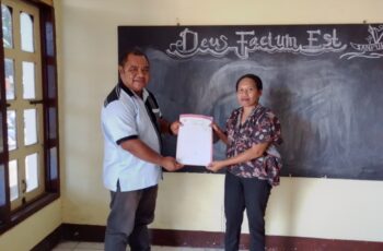 SK DIPERPANJANG, MARIA WADELTRUDIS LANJUTKAN KEPEMIMPINAN DI TK ST. ANTONIUS OJANG
